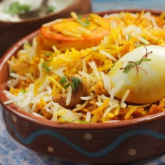 Egg Dum Biryani