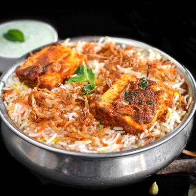 paneer tikka biryani